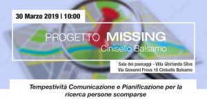 Locandina 30 Marzo 2019 (1)_progetto Missing-Penelope